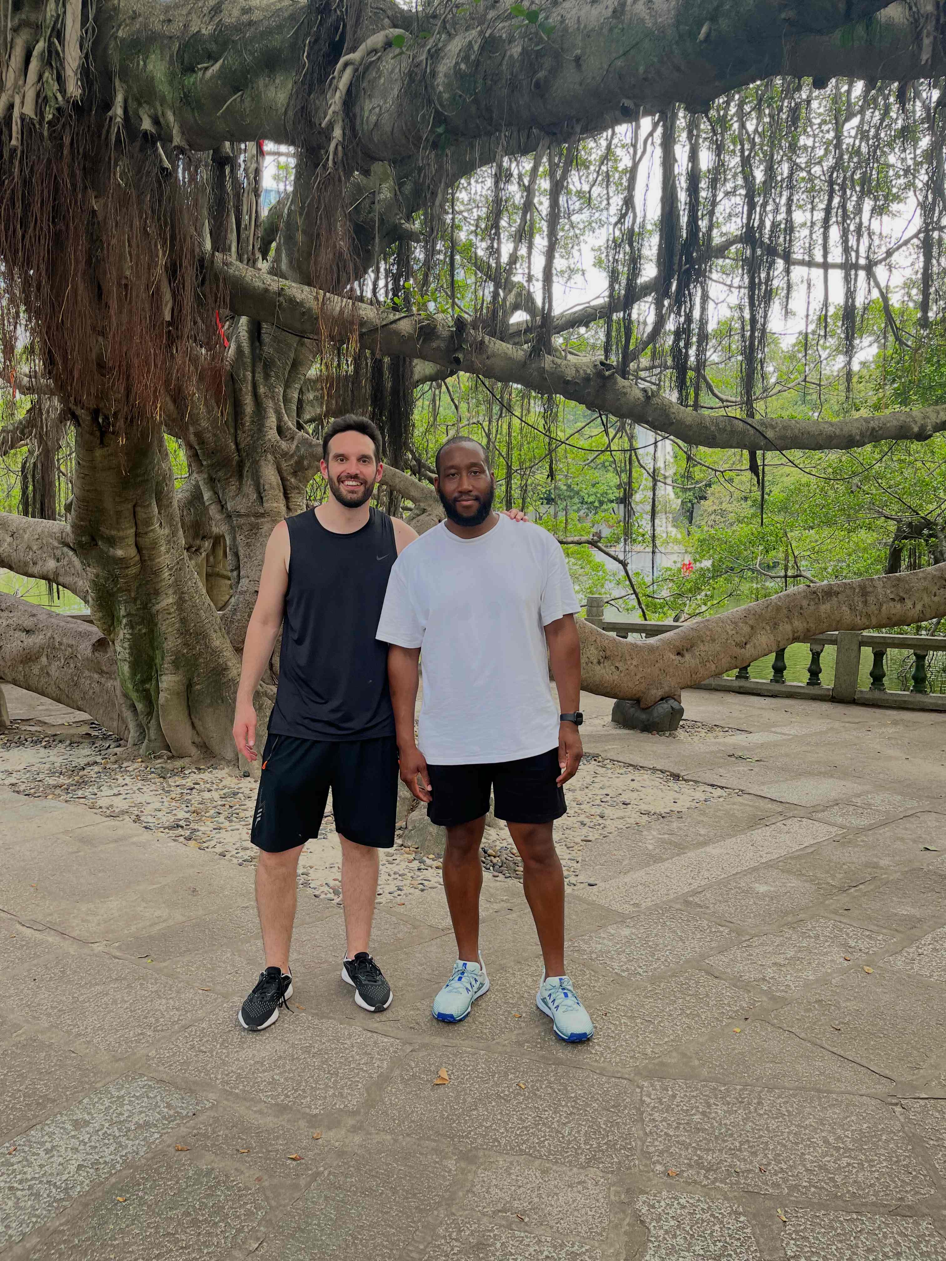 Jeff and Jordan in China, 2025